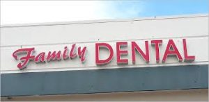 Custom Channel Lettering Dentist Office SIgn