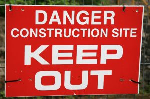 Construction Site Sign, Safety Warning Signs, Danger Sign, Keep Out Sign,