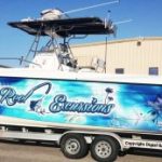 Vehicle Graphics custom boat wrap graphics vinyl boat wrap 300x173 150x150